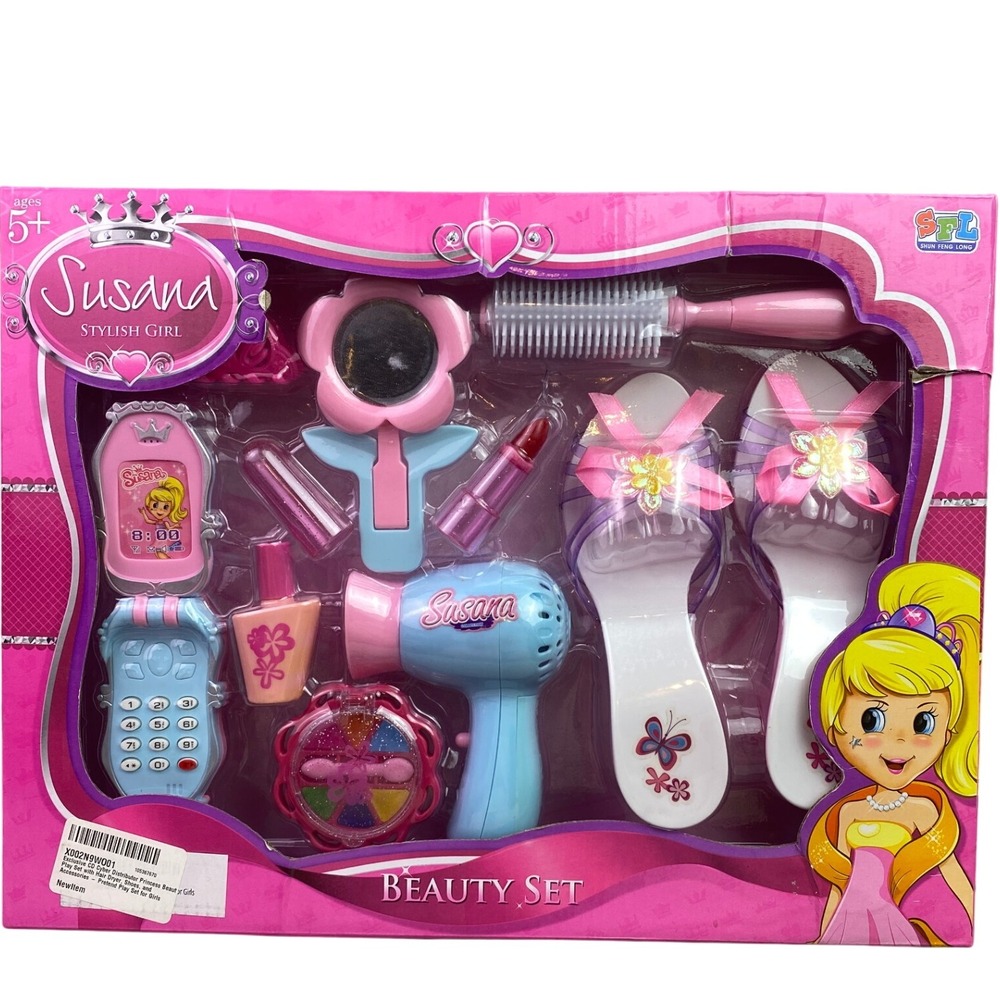 Pretend Play‎ Beauty Playset Dress-up Hair Make-up Sensory Toy